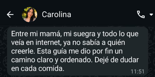 Testimonio de Carolina, mamá de Benjamín