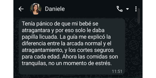 Testimonio de Daniela, mamá de Emilia